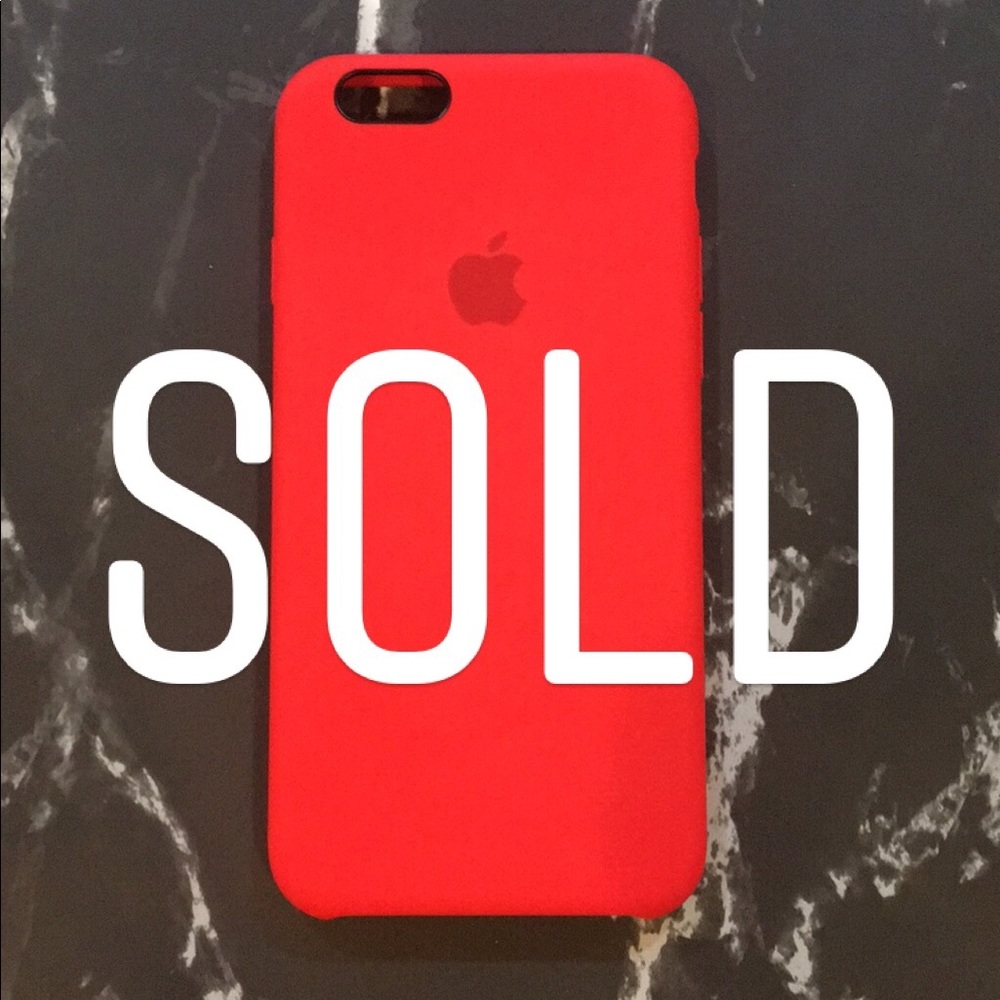SOLD - Product Red iPhone 6/6s/7 Phone Case